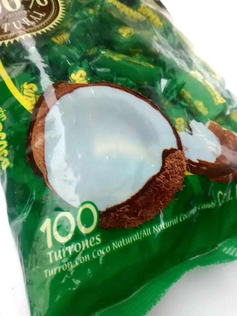 Super Turron Coco - All Natural Coconut Candy - Image 2